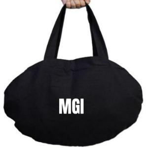 Bolsa de Mano Grande y Resistente de Lona de Algodón para Mujer, con Cierre de Cremallera, Diseño Estilo Japonés, Ecológica, Reutilizable, para la Playa y Uso Diario - Product Image 3