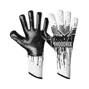 Gants de match hybrides techniques : Latex allemand 4 mm, Fingersave, Néoprène, Double sangle, Équipement de football OEM personnalisé en gros - Product Image 1