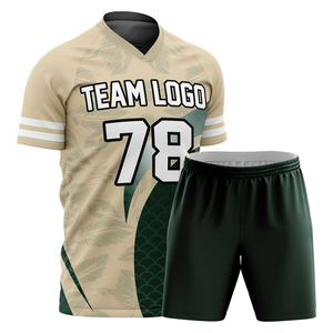 Tenue de handball d'élite personnalisée : Maillot d'équipe et short assorti, vêtements de sport performants en tissu extensible et respirant - Product Image 1