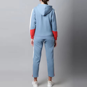Chándal de Color Liso para Mujer, Ropa Deportiva, Nuevo Chándal para Mujer Adulta, Chándal Informal Personalizado 100% Algodón - Product Image 2