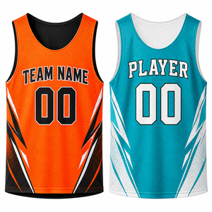 Ensemble d'uniformes de basketball en gros pour la saison 2026 – Maillot de basketball une pièce personnalisé, respirant et à séchage rapide pour adultes et enfants - Product Image 1