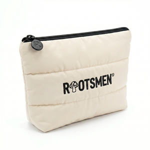 Quilted Polyester Reversible Fashion Cosmetic Clutch Bag with Zipper Closure Washable Customizable Color & Logo - Product Image 2