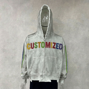 Bulk Pullover Hoodies Premium Fleece Hoodie Men's Hoodie Custom Logo Factory <b>Direct</b> Supply - Product Image 1