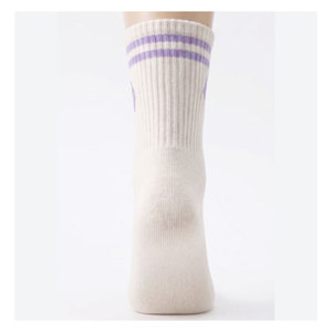 Terrific Sales Awesome Quality <b>Custom</b> Womens Hosiery Breathable Polyester Knitted Legwear <b>Grip</b> <b>Socks</b> Pilates - Product Image 3