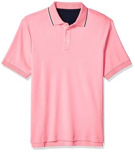 Polos de algodón personalizados para hombre con logotipo bordado ropa de verano 100% algodón manga corta Camisetas antiarrugas para hombre polo - Product Image 1