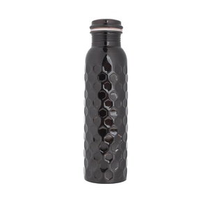 Antique Design black <b>copper</b> <b>bottle</b> Best Selling Pure <b>Copper</b> Ayurvedic Water <b>Bottle</b> for home use - Product Image 1