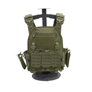Chaleco Táctico de Nailon con Correa de Hombro de Camuflaje, Equipo para Exteriores, Ajuste Regular, Talla Única, Costuras Soldadas Anti-corte - Product Image 2
