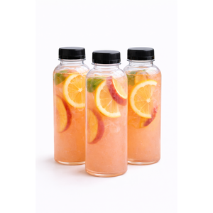 Modern 350ml <b>Crystal</b> for Clear PET Plastic <b>Drink</b> Bottle for Beverage Packaging - Product Image 3