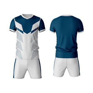 Black Purple Pixel Fade Football Uniform Premium Teamwear Soccer Jersey and Shorts Set Breathable Activewear Manufacturer - Product Image 3