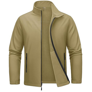 Chaqueta de Forro Polar para Hombre, con Cierre Completo, Cálida para Invierno, Forro Sherpa, Logotipo Personalizado, Resistente al Viento, Chaqueta al por Mayor OEM - Product Image 5