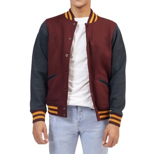 Hot Sale OEM Breathable Wholesale Varsity <b>Jacket</b> <b>Men</b> Wear Manufacturer High Quality New Stylish Custom Color <b>Men</b> Varsity <b>Jacket</b> - Product Image 1