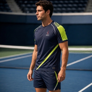 Shorts de tennis et de badminton unisexes pour adultes en polyester respirant, confortables, personnalisables pour équipes, par sublimation, vente en gros, nouvelle arrivée - Product Image 3