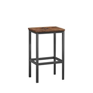Tavolo da Bar quadrato in stile industriale con 2 sedie da Bar cucina salvaspazio tavolo per la colazione soggiorno sala banchetti mobili - Product Image 6