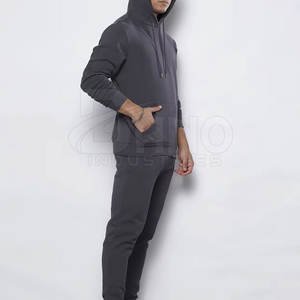 Sudadera con Capucha de Algodón 100% Personalizada, Color Sólido, para Invierno, Informal, Transpirable, Hecha en Pakistán - Product Image 4