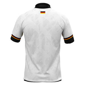 Camiseta de Fútbol de la Selección Nacional Alemana Personalizada de Alta Calidad, Ligera, Transpirable, 100% Poliéster, Manga Corta, Estilo Retro - Product Image 2