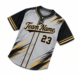 Maillot de baseball respirant brodé en 3D, vente en gros, grande taille, unisexe, en polyester, personnalisé pour équipe de ligue de baseball américaine - Product Image 6