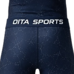 Ensemble de t-shirt et short de compression bleu marine pour homme, séchage rapide, extensible, pour entraînement fitness, sport, gym, vêtements de sport athlétiques - Product Image 6