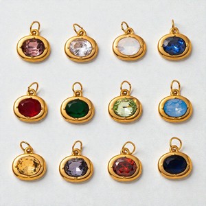 จี้เงินแท้ 925 ประดับพลอยควอตซ์สีชมพูรูปไข่ขนาด 6x8 มม. ขายส่ง - Product Image 2