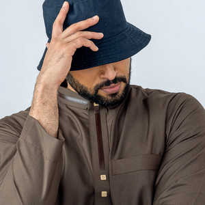 2026 Top sale Design Premium Wholesale Bulk Traditional Arabic Wear Design <b>Mens</b> Jubba Soft and Modern Jubba <b>thobe</b> - Product Image 5