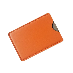 Custom Genuine Leather Men's <b>Card</b> <b>Holder</b> <b>Wallet</b> Open Short High Quality Slim RFID Blocking Crazy Horse Finish Silk Lining - Product Image 1