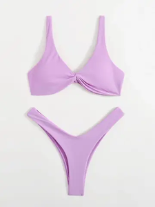 Vente directe d'usine, maillot de bain uni, maillot de bain sur mesure pour femme adulte, ajustable, nouvelle arrivée, maillots de bain pour femme - Product Image 4