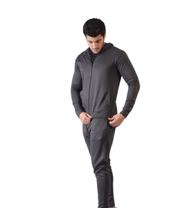 ชุดวอร์ม Nomad Active Zipper Fly สำหรับผู้ชาย ผ้าโพลีเอสเตอร์/คอตตอน แห้งเร็ว เหมาะสำหรับฤดูหนาว - Product Image 6