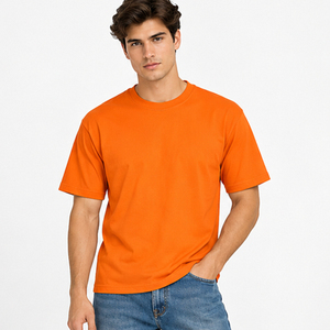 Camisetas Lisas para Hombre con Etiqueta Personalizada de Fábrica OEM, Camisetas Lisas Teñidas, Camisetas de Alta Calidad con Tacto Suave, Ropa al por Mayor - Product Image 4