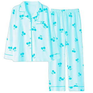 Premium <b>Men</b> Lounge <b>Set</b> with Abstract Pattern Women's Home Wear Long-sleeved Trousers Cotton AOP <b>Pajama</b> <b>Set</b> <b>for</b> Sleepwear - Product Image 6