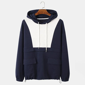 Sudadera con Capucha para Hombre, Talla Grande, Color Negro, Personalizada, Lavada, 100% Algodón Felpa, Fabricantes de Ropa Esencial - Product Image 1