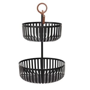 High Selling Luxury Handmade Metal Fruit Basket Classic <b>Table</b> Top Unique Wholesale Tissue Boxes Customized Size Shape - Product Image 2
