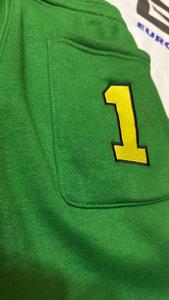 กางเกงขาสั้นเอวกลางของผู้ชายกางเกงขาสั้นผ้าฝ้ายทรงหลวมเข้ารูปงานปักตามสั่งสไตล์สตรีท - Product Image 5