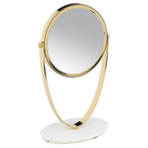 High Quality Premium Desktop Mirror <b>Table</b> Top Standing Mirror Handcrafted metal frame for Home & Office Decoration Usage - Product Image 3