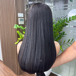 ผมต่อแบบตรงสุดๆมีสองสีธรรมชาติลูกไม้มนุษย์บริสุทธิ์จากชาวเวียดนามขายส่ง100% - Product Image 4
