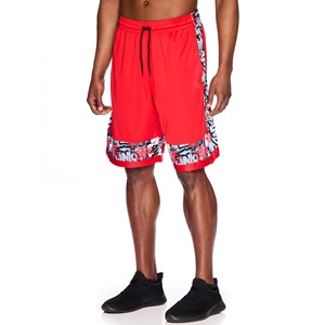 Pantalones cortos deportivos para hombre, de verano, con diseño sólido, de poliéster y malla, de secado rápido, estilo urbano, pantalones cortos de fitness 2 en 1, ropa deportiva de alto rendimiento - Product Image 2
