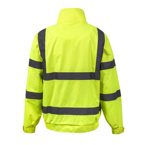 Vêtements de sécurité matelassés durables et isolés contre le froid, faible MOQ, fournisseur de vestes et pantalons de travail, vêtements de travail professionnels de classe 2 - Product Image 2