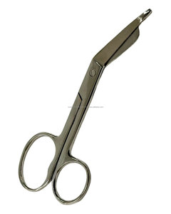 Ciseaux à bandages Lister de précision chirurgicale, en acier inoxydable, pour chirurgie orthopédique, certifiés CE Classe I - Product Image 1