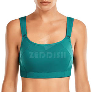 Sujetador Deportivo para Mujer, Moderno y de Alta Venta, Ligero, Transpirable, con Gran Soporte, Logotipo Frontal, para Fitness y Entrenamiento, en Oferta Online - Product Image 2