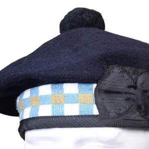 Gorro Tradicional Escocés Clásico Hecho a Mano, el Más Vendido, 100% Lana de Alta Calidad, Gorros Balmoral con Diseño a Cuadros, Venta al Por Mayor - Product Image 4