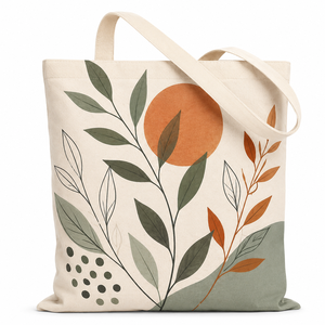 Sacs fourre-tout pour femmes en toile recyclée, couleurs et tailles personnalisées, motif uni, multi-usages - Product Image 3