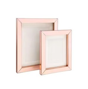 Artistic Home Decor Metal Glass <b>Picture</b> <b>Frame</b> Elegant Photo Display Interior Accent - Product Image 6