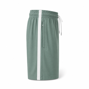 Pantalones Cortos Deportivos Personalizados para Hombre, de Secado Rápido, Cintura Media, con Franja Lateral Sólida, Cordón Ajustable, Poliéster y Elastano, para Verano, Atletismo, Running, Gimnasio, Fitness, con Bolsillos - Product Image 4