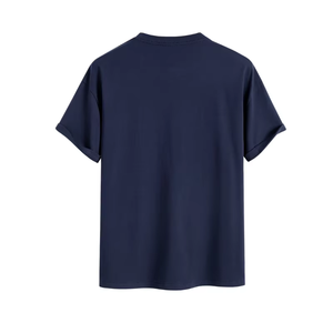 Camiseta Premium de Cuello Redondo para Hombre, a la Moda, con Material de Algodón Ligero y Transpirable - Product Image 4