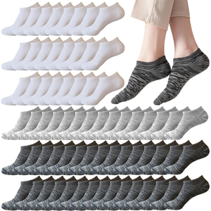 Calcetines Tobilleros Más Vendidos 2026, Calcetines de Algodón Tejido de Color Sólido, Transpirables, Invisibles, Finos, Casuales de Verano para Adultos, para el Uso Diario - Product Image 6