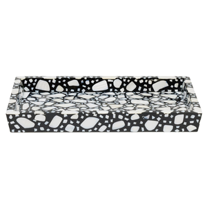 Juego de Bandeja y Posavasos Decorativos de Resina, Diseño Artesanal de Alta Calidad, Personalizado, para Hogares y Restaurantes, de la India - Product Image 4