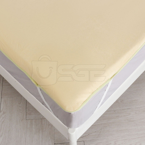 Breathable Polyester Knitted 4 Corner Elastic Mattress Protector Deep Corner Support Comfortable Feel Premium Fabric Quality - Product Image 3