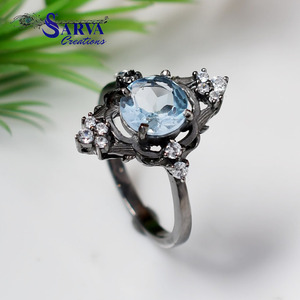 Round Cut Moissanite Moss Agate <b>Ring</b> 925 Sterling Silver Classic Engagement Wedding <b>Ring</b> for Women - Product Image 3