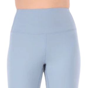 Leggings Largos de Cintura Alta Azul Claro para Mujer, Pantalones Ajustados de Corte Delgado con Cintura Ancha, Pantalones Casuales de Moda para el Día a Día - Product Image 2