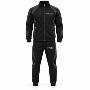 Nouvel ensemble de survêtement unisexe 2 pièces respirant coupe-vent grande taille pour sport et entraînement en polyester/coton – Vente en gros - Product Image 4