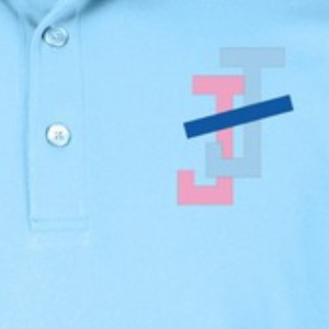 เสื้อโปโลชาย ปักโลโก้ สีฟ้าอ่อน แขนสั้น คอปก ผ้าคอตตอนผสม ลำลอง ธุรกิจ กอล์ฟ ยูนิฟอร์ม ชุดทำงาน - Product Image 2