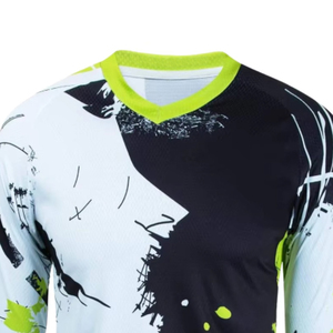 Traje de Motocross Personalizado al por Mayor, Transpirable, de Secado Rápido, con Logotipos y Nombres de Equipos Personalizados - Product Image 4